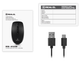 Мышь Real-El RM-455W Wireless/Bluetooth/USB Black (EL123200047) - изображение 12