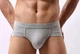 Чоловічі труси безшовні боксери XL сірі (BOXgrey-XL) - зображення 1