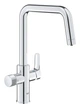 Смеситель для кухни с подключением фильтрованной воды GROHE BLUE 30583000 - изображение 1