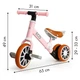 Біговел Ecotoys Велосипед 2 в 1 Energy pink (LC-V1307 PINK) - зображення 2