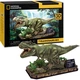 Пазл Cubic Fun 3D National Geographic Dino Тиранозавр Рекс (DS1051h) - изображение 6