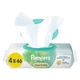 Детские влажные салфетки Pampers Harmonie New baby 4 пачки х 46 шт (8006540815762) - изображение 1