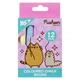 Мел Yes цветной Pusheen 12 шт круглый (400515) - изображение 1