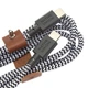 Кабель Native Union Belt Cable USB-C to USB-C Zebra 1.2m (BELT-C-ZEB-2-NP) - изображение 3