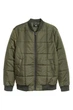 Куртка бомбер мужская H&M 0303679 M Темно-зеленая - изображение 1