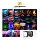 Видеосвет мини светодиодный накамерный свет RGB K&F Concept L01-60R Black 6Вт с 21 световым эффектом, 2500K-9900K CRI 96+, 2000 мАч (KF34.036) - изображение 7