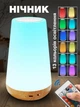Светодиодный ночник на аккумуляторе, RGB лампа, 13 разных цветов, пульт дистанционного управления, сенсорный, с димером - изображение 2