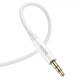 Аудiокабель HOCO UPA19 AUX audio cable (L=1M) Silver (6931474759870) - изображение 3