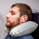 Бездротові навушники HOCO EW65 Shadow true wireless sleep BT headset Milky white (6942007623582) - изображение 4