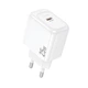 Мережевий зарядний пристрій HOCO CS53A Surplus single port PD25W charger White (6942007631488) - изображение 1