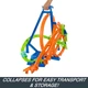 Трек Хот Вилс Гигантская петля Бешеные столкновения Hot Wheels Track Action Epic Crash Dash Mattel HNL97 - изображение 3