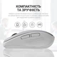 Компьютерная мышка беспроводная OfficePro Silent Click Wireless Gray - изображение 13
