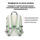 Рюкзак міський жіночий Tigernu T-B9511 14.7л для ноутбука 15'' White (17040) - зображення 7