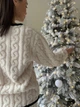Домашня піжама Plus Size, Білий, 2XL - зображення 3