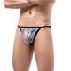 Мужские стринги Pinky Senson 04-2146 XXL цвет серый - изображение 3