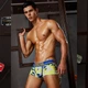 Мужские трусы боксерки Seobean 04-2339 XL цвет жёлтый - изображение 3