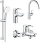 Набор смесителей GROHE BauLoop New UA123225K3 (23337001+23603001+26748003+31232001) - изображение 1