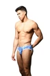 Трусы брифы мужские Andrew Christian 04-1575 M цвет голубой - изображение 5