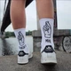 Високі шкарпетки SOX 27-0016 41-45 колір білий - зображення 2