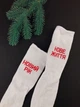 Высокие носки SOX 27-0153 41-45 цвет белый - изображение 1