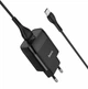 Мережевий зарядний пристрій Hoco C72Q QC3.0 з кабелем Type-C|1USB, 18W/3A, QC| - зображення 2