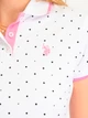Поло жіноче U.S. Polo Assn 214969-ZH00A (Optic White 4969) XS Біле - зображення 3