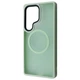Матовый Ударостойкий чехол WAVE Matte Insane Case with Magnetic Ring Samsung Galaxy S25 Ultra mint - изображение 1
