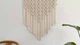 Натуральне настінне панно макраме Handmade, 80 * 86 см в етно стилі, декоративне панно - изображение 2