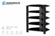 Підставка для AV апаратури Sonorous RX 2150-B-HBLK - зображення 2