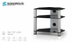 Підставка для AV апаратури Sonorous RX 2130-B-SLV - зображення 2