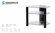 Підставка для AV апаратури Sonorous RX 2130-C-HBLK - зображення 2