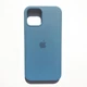 Чохол-накладка Silicone Case для Apple iPhone 12 iPhone 12 Pro Vivid Blue - зображення 1