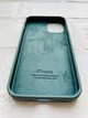 Чохол-накладка Silicone Case для Apple iPhone 12 iPhone 12 Pro Ice Mint - зображення 5