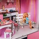 Кукольный домик NestWood Мря с органайзером дом для кукол Барби, мебль 7 ед, розовый (kdb001or) - изображение 8