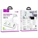 Удлинитель HOCO Voyage 2-position expansion socket AC11A |3USB/Type-C, 10A| white - изображение 5