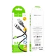 Кабель заряджання Hoco X109 USB to Type-C (3А) (1M) універсальний для синхронізації для швидкої зарядки телефону/смартфону - зображення 2