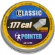Кульки, пулі для пневматики Pointed Classic USA 500 штук. калібр 4,5 мм 0.51г. - зображення 1