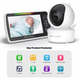 Видеоняня Baby Monitor SM650 с монитором 5'' двусторонней связью и ночным видением - изображение 7