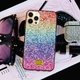 Панель Блискуче Амбре для Apple Iphone 13 Pro Multicolor - зображення 3