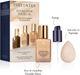 Zestaw Estee Lauder Podkład do twarzy Double Wear SPF10 4N1 Shell Beige 30 ml + Dozownik typu Pump + Gąbka do aplikacji (887167801134) - obraz 4