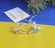 Пусеты колибри Maxi Silver 9218 - изображение 2