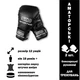 Боксерские перчатки Sportko 12 унций Черный PD1-12-BLACK - изображение 2