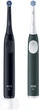 Набір електричних зубних щіток Oral-B iO 2 Black + Green - зображення 1