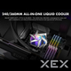 Система охолодження для компютерного процесора HEX 240 LCAZ-240H-ARGB AZZA - изображение 5