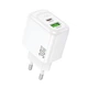 СЗУ Hoco CS55A Surplus PD30W+QC3.0 charger(EU) White - изображение 1