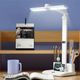 Настільна LED лампа VHG JN-108А аккумуляторна з годинником 6W 800lm 3000-6000K, White - зображення 6