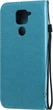 Чехол для Xiaomi Redmi Note 9 (рисунок кот и дерево) Light Blue (15591-0B) - изображение 2
