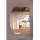 Зеркало настенное Zerix Solo MOZ01-650x850x100 асимметричное с 3-мя полками ZX5625 - изображение 2