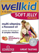 Дієтична добавка Vitabiotics Wellkid Soft Jelly Pastilles для дітей зі смаком полуниці 30 жуйок (5021265246304) - зображення 1