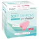 Жіночі гігієнічні м'які тампони – Soft-Tampons MINI JoyDivision, 3шт - зображення 1